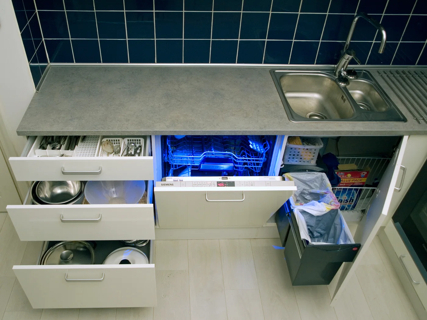 Dishwasher Leak Cleanup in a Burbank home